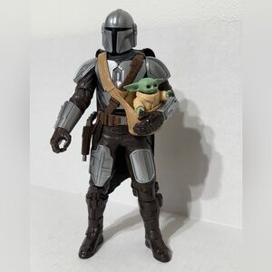 Star Wars Galactic Action The Mandalorian & Grogu Interactive Electronic Figure